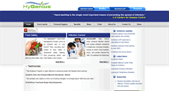 Desktop Screenshot of hygenius.com